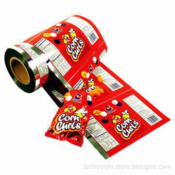 Roll Packing Film in Various Colors, Moisture-proof and Food-grade Material